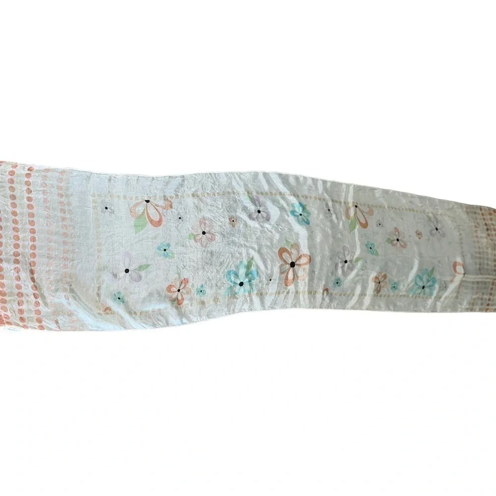 Vintage Global Views-Beautiful Scarfs Ladies Summer Casual Milti-Color Silk